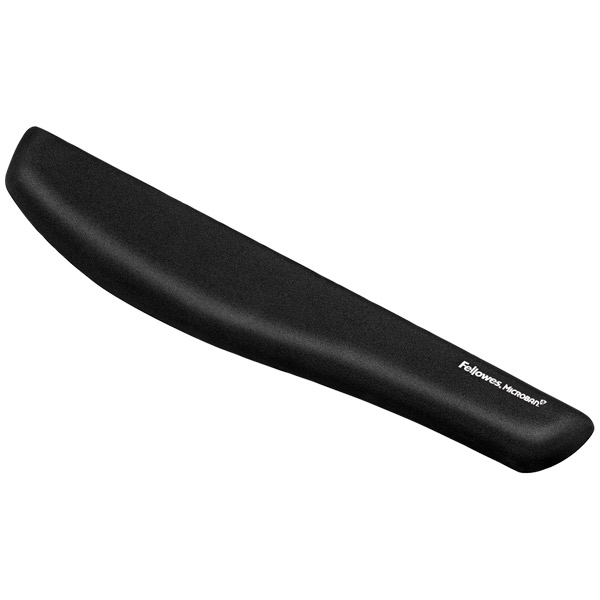 FELLOWES PLUSHTOUCH KEYBOARD WRIST REST MEMORY FOAM BLACK