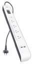 BELKIN POWERBOARD 4 WAY SURGE 2 USB PORTS