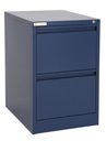 OPD OFFICEWARE FILING CABINET 2 DRAWER W470 X D620 X H720MM DUSK BLUE