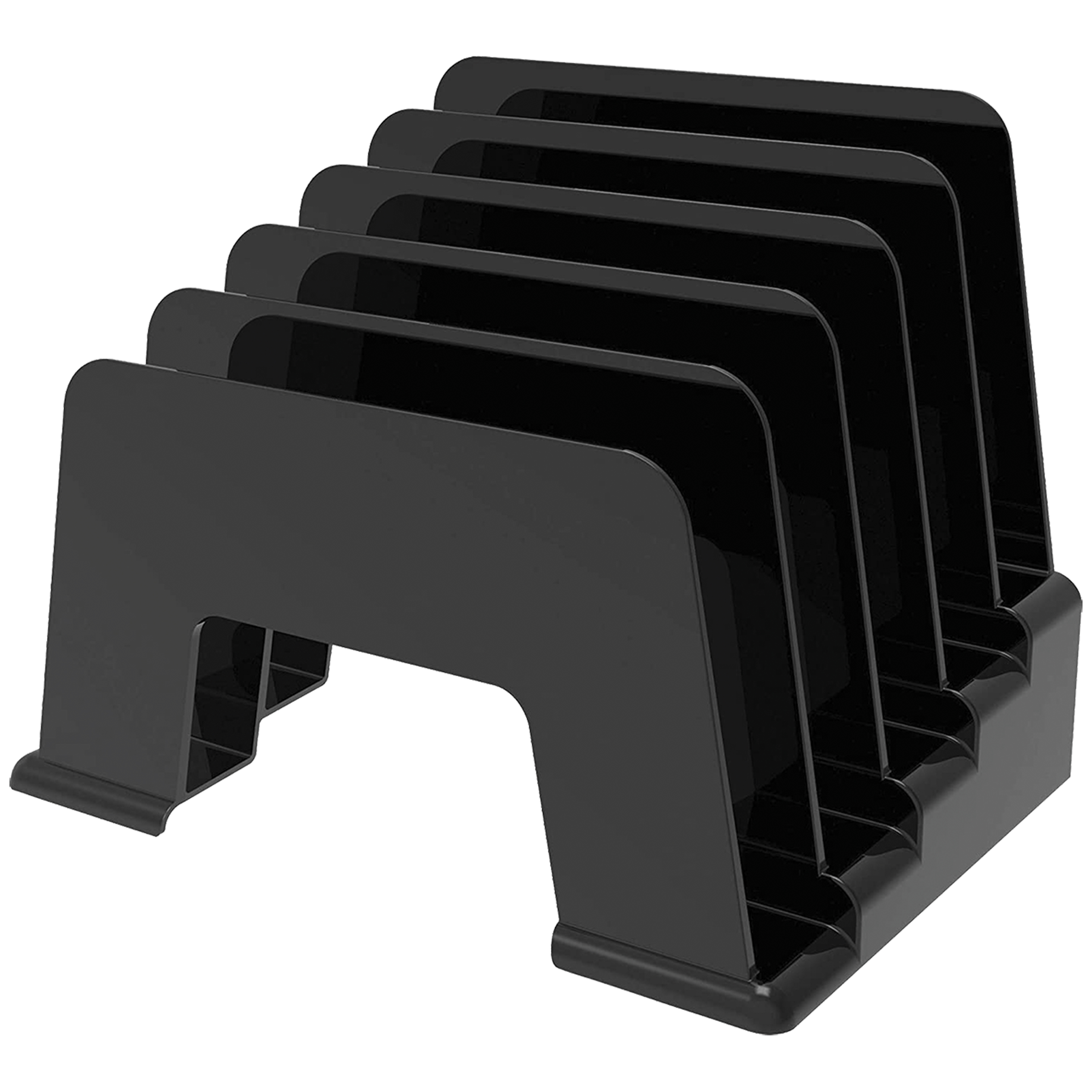 DEFLECTO INCLINE FILE SORTER BLACK