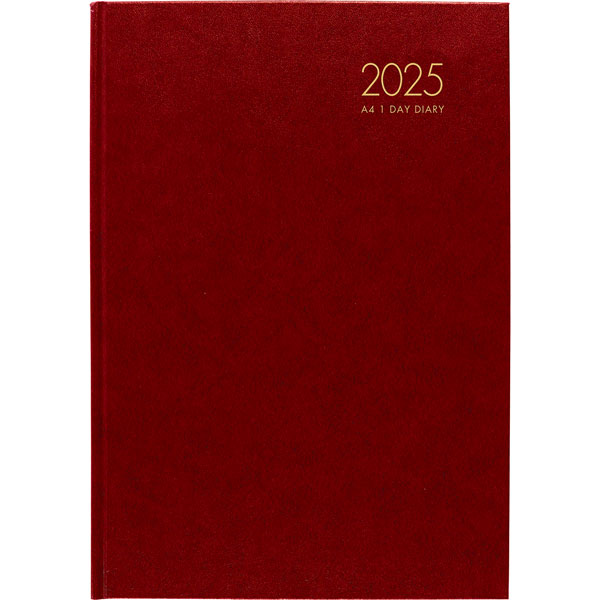 COLLINS DIARY WINDSOR A41 RED DAY PER PAGE ODD YEAR