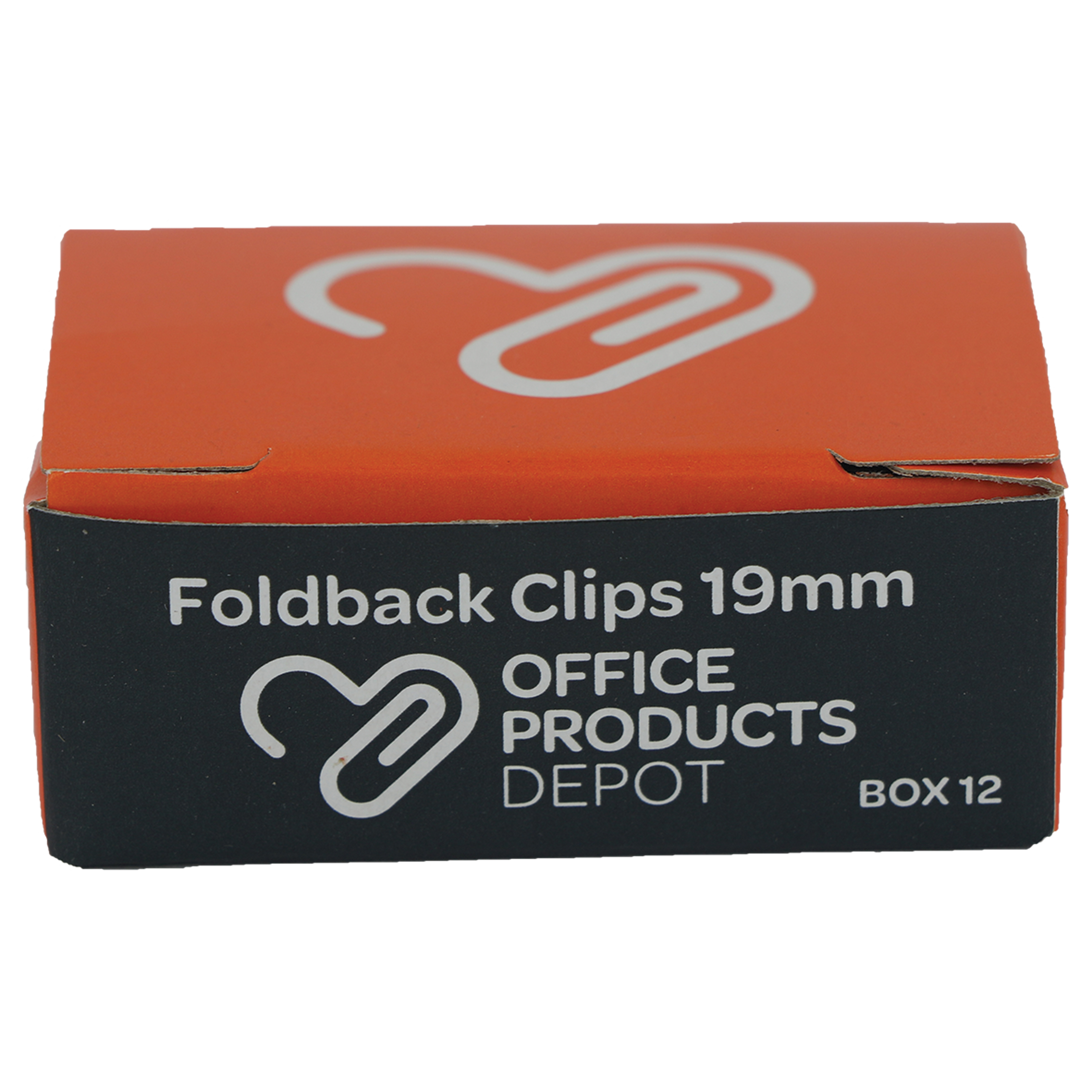 OPD FOLDBACK CLIP 19MM PACK 12