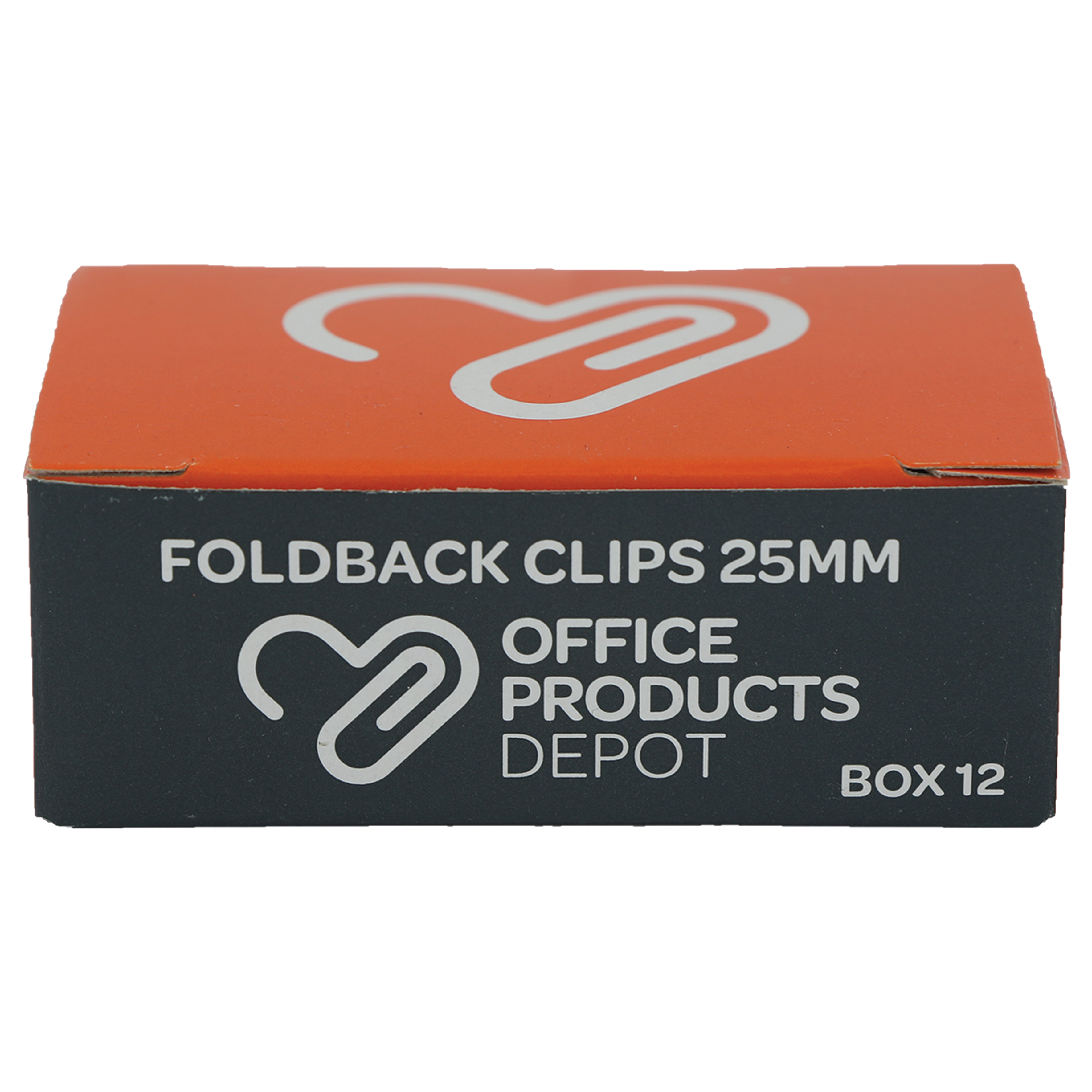 OPD FOLDBACK CLIP 25MM PACK 12