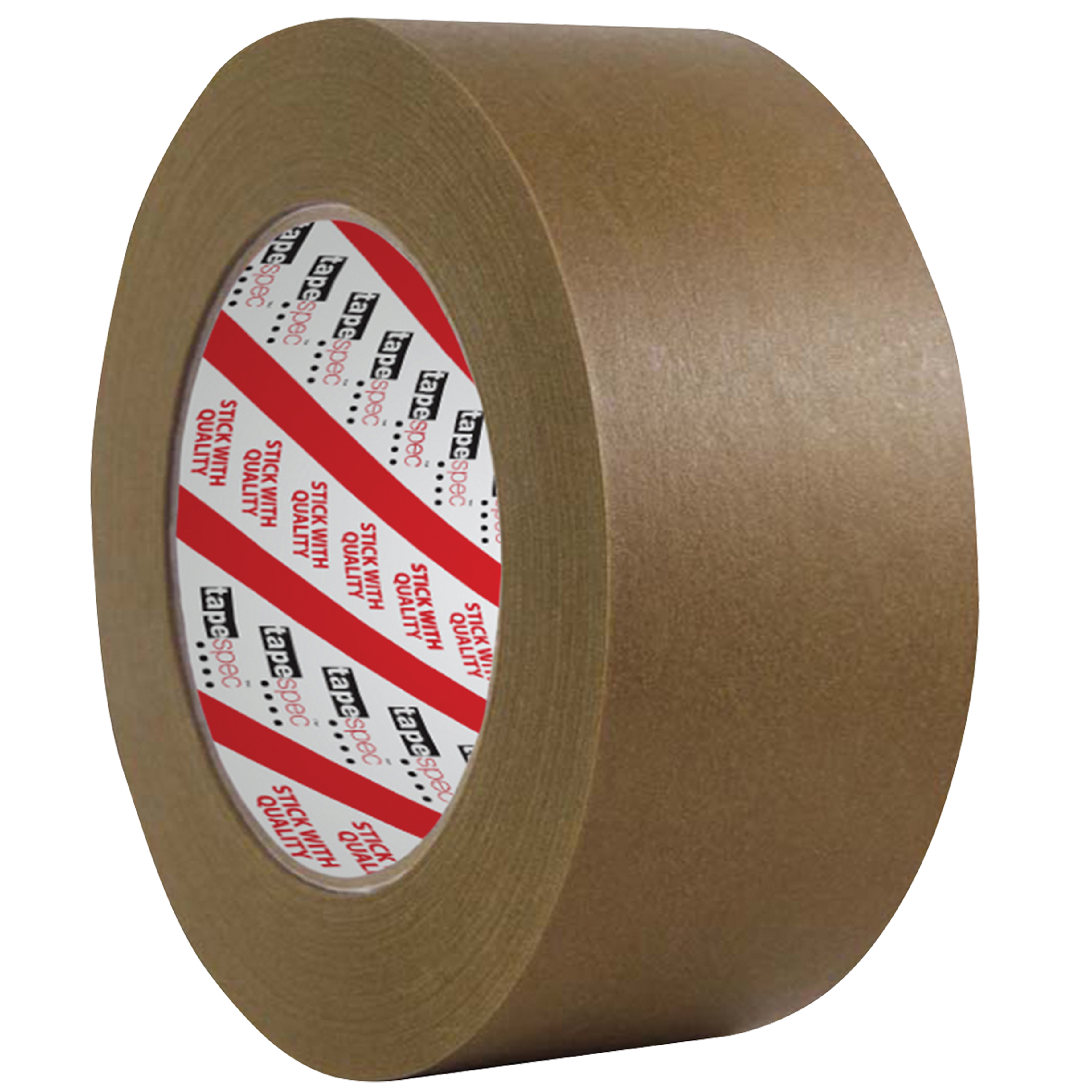 TAPESPEC FLATBACK PAPER TAPE HIGH STRENGTH 48MM X 50M KRAFT