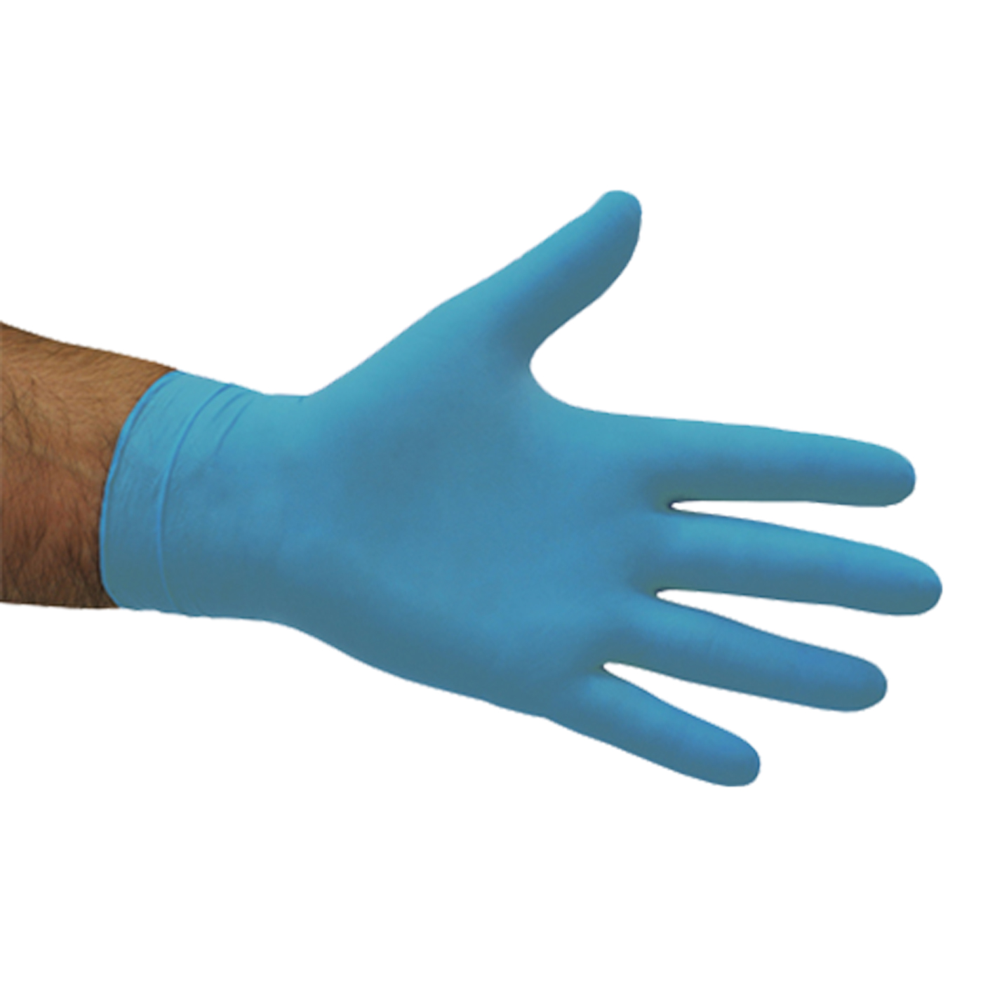 SELFGARD MEDICAL GRADE NITRILE GLOVE POWDER FREE BLUE LARGE BOX 100