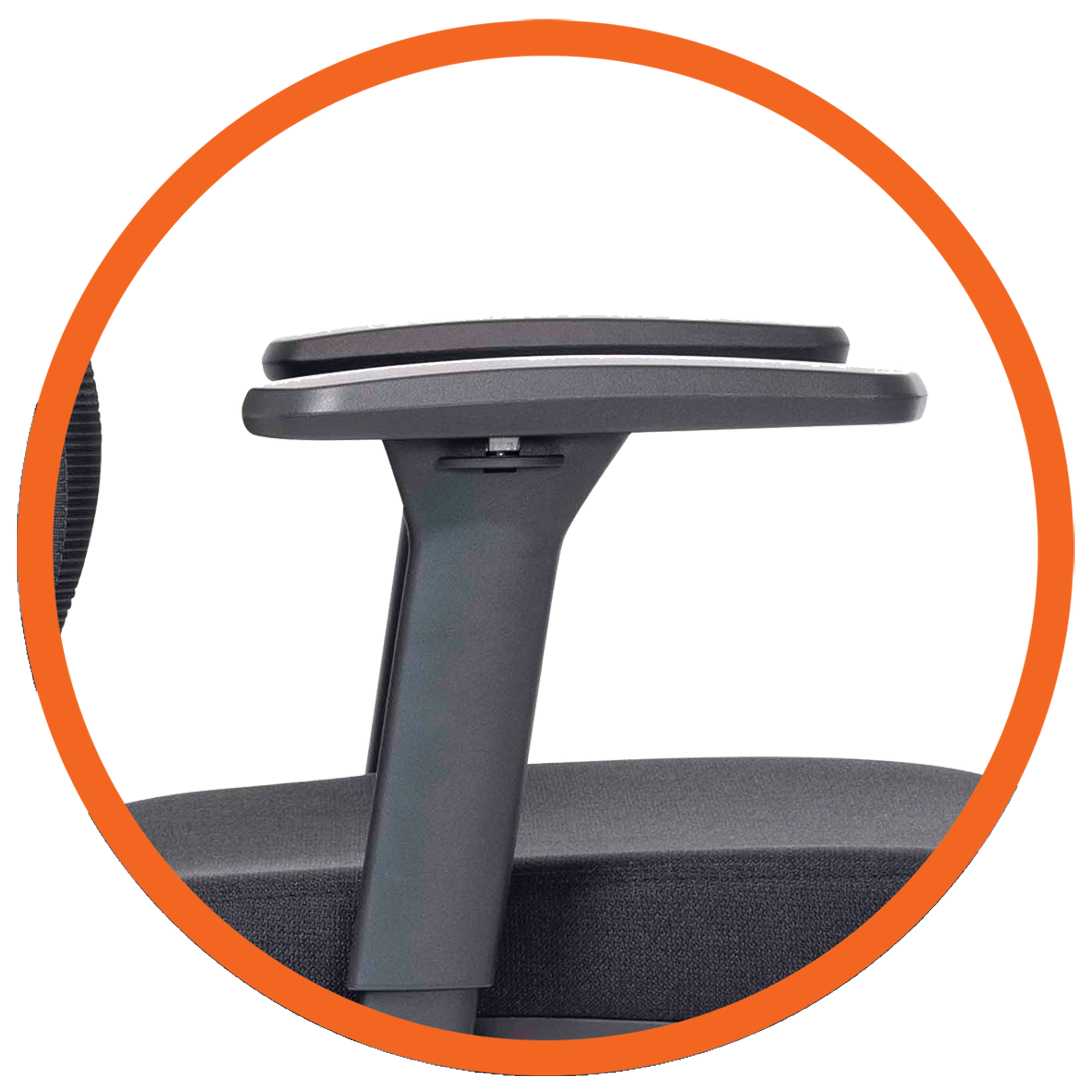 BURO ELAN ARM PAIR BLACK