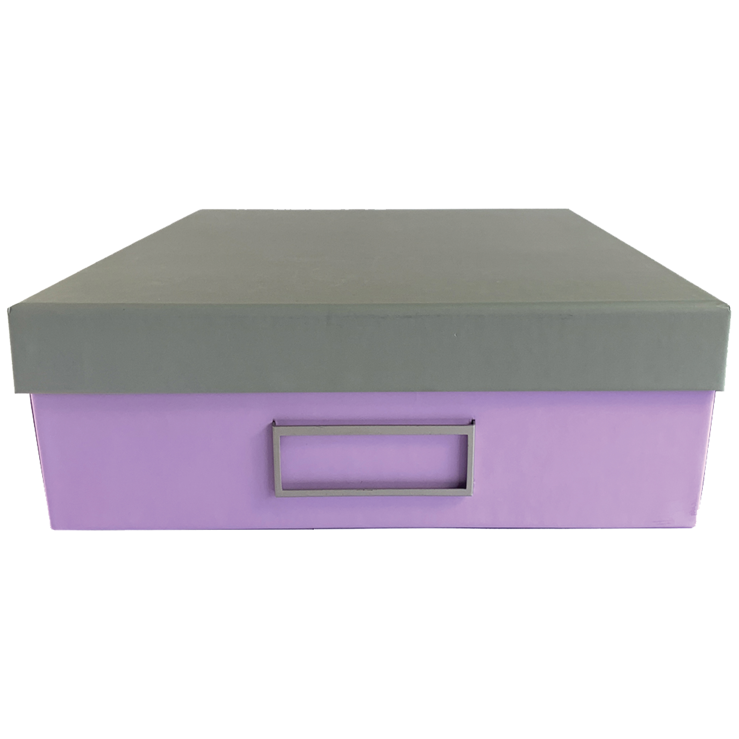 LEDAH PASTELS STORAGE BOX A4 PURPLE