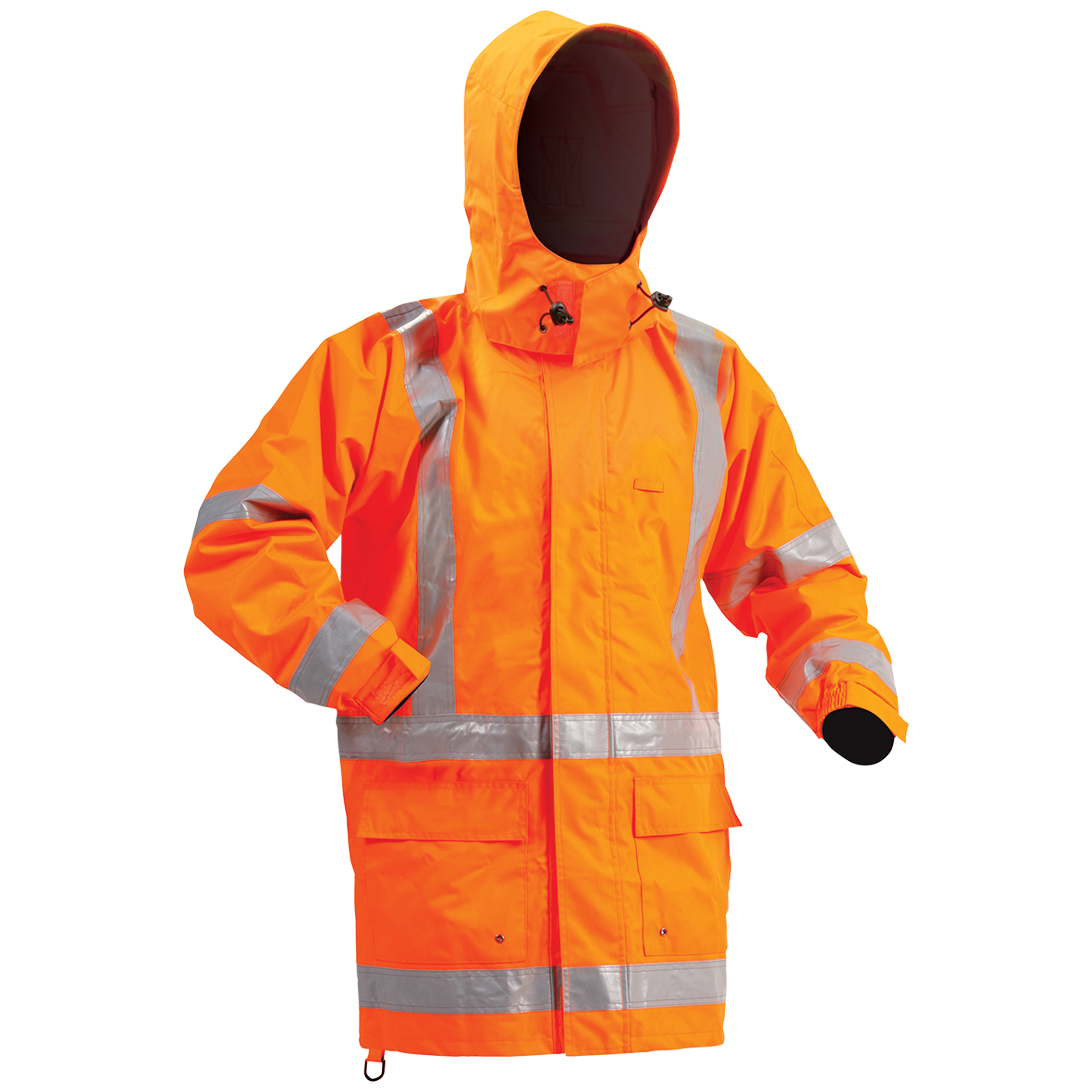 BISON STAMINA RAINWEAR JACKET ORANGE 8XL