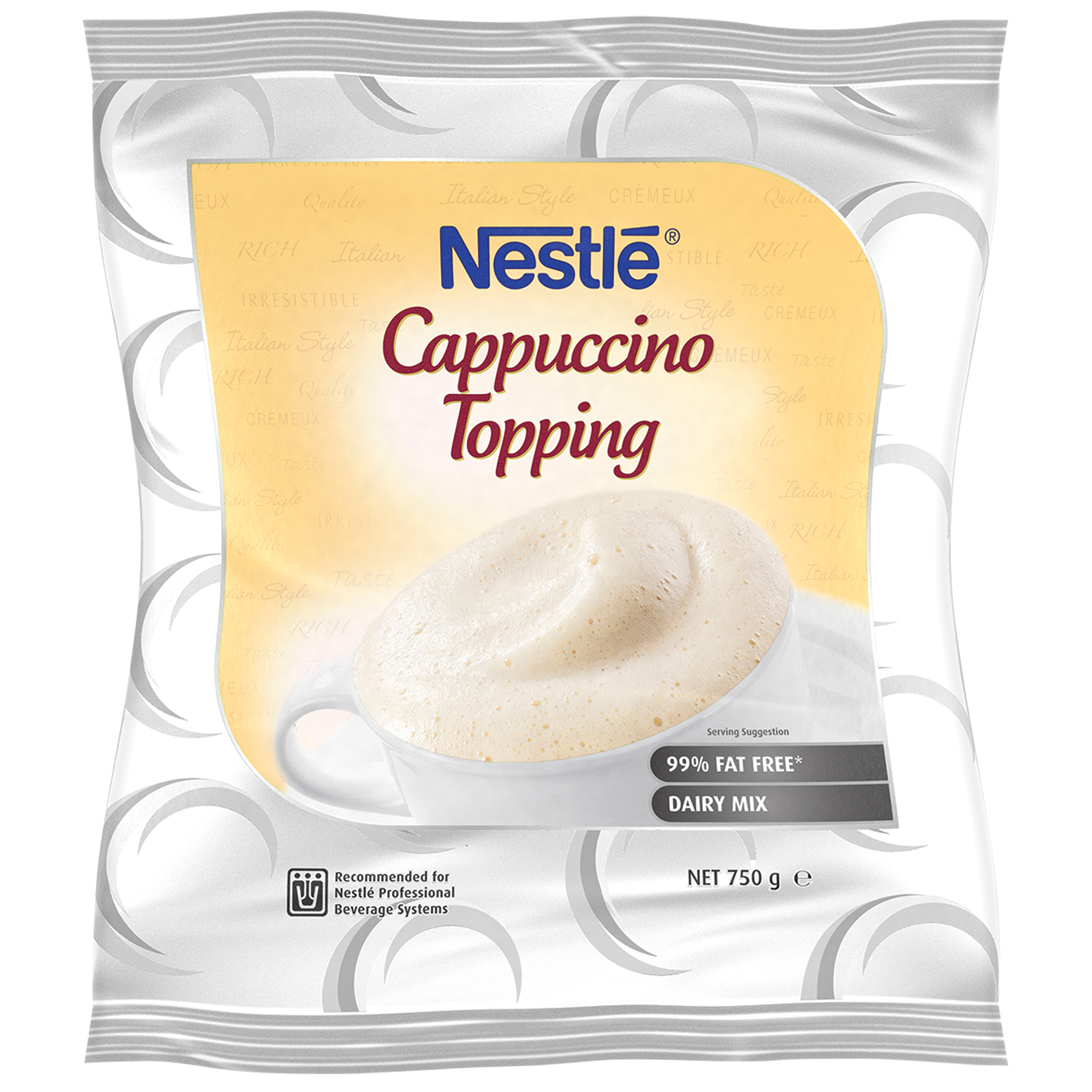 NESTLE CAPPUCCINO TOPPING MIX FOR VENDING MACHINE 750G