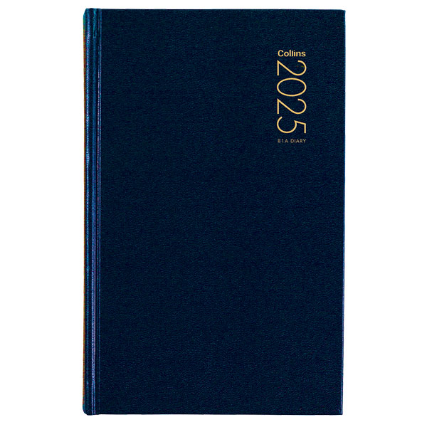 COLLINS DIARY 81A W125 X L195MM NAVY DAY PER PAGE ODD YEAR