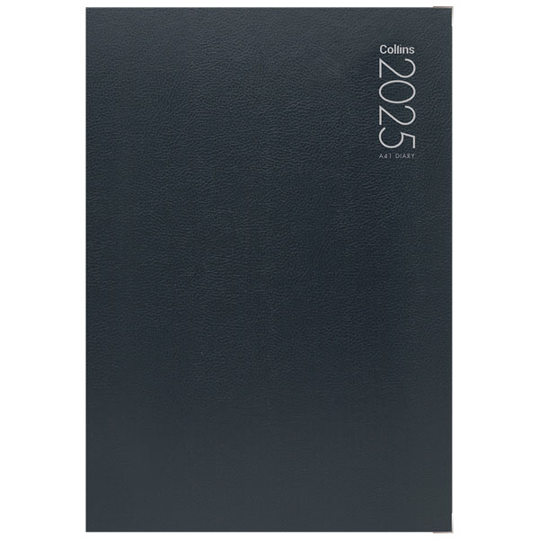 COLLINS DIARY EXECUTIVE A41E BLACK DAY PER PAGE ODD YEAR