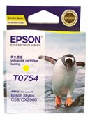 EPSON T0754 INKJET CARTRIDGE YELLOW
