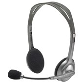 LOGITECH H110 HEADSET WIRED NOISECANCELLING SILVER