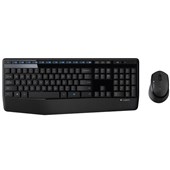 LOGITECH MK345 KEYBOARD AND MOUSE SET WIRELESS BLACK