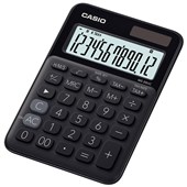 CASIO DESKTOP CALCULATOR MS20UC 12 DIGIT BLACK