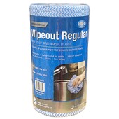 PACIFIC SX6144 SORBX WIPEOUT CLEANING CLOTH ANTIBACTERIAL W300 X L65M ROLL BLUE 144 SHEETS