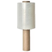 HARVEYS DL6 PALLET WRAP PRESTRETCHED STRETCH FILM HAND CAST 25 MICRON W125MM X L300M CLEAR