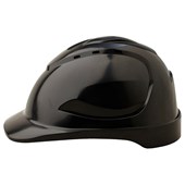 PROCHOICE HARD HAT HHV9 9 VENT 6 POINT PUSHLOCK HARNESS BLACK