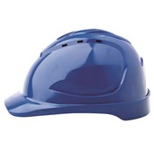 PROCHOICE HARD HAT HHV9 9 VENT 9 POINT PUSHLOCK HARNESS BLUE