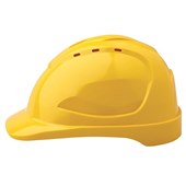 PROCHOICE HARD HAT HHV9 9 VENT 6 POINT PUSHLOCK HARNESS YELLOW