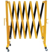 EXPANDABLE BARRIER L3450 X H1005MM YELLOW AND BLACK