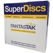 FANTASTAK PERMANENT SUPERDISCS 25MM PERFORATED PACK 2000