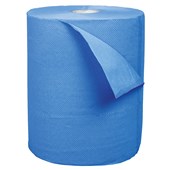 LIVI ESSENTIALS AUTO PAPER TOWEL ROLL 2 PLY 140M BLUE CARTON 6