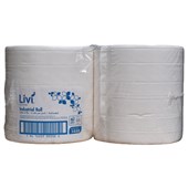 LIVI ESSENTIALS INDUSTRIAL PAPER TOWEL ROLL 4 PLY 140M CARTON 2