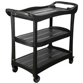 CLEANLINK UTILITY TROLLEY BLACK