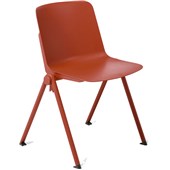 EDEN SCOUT VISITOR STACKABLE CHAIR 4LEG RUST