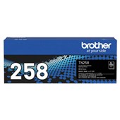 BROTHER TN258XLBK HIGH YIELD TONER BLACK