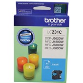 BROTHER LC231C INK CARTRIDGE CYAN