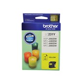 BROTHER LC231Y INK CARTRIDGE YELLOW