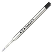 PARKER QUINKFLOW BALLPOINT PEN REFILL MEDIUM BLACK