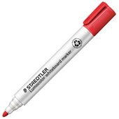 STAEDTLER 351 LUMOCOLOR WHITEBOARD MARKER BULLET 20MM RED