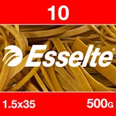 ESSELTE SUPERIOR RUBBER BANDS SIZE 10 500G BAG