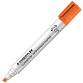 STAEDTLER 351 LUMOCOLOR WHITEBOARD MARKER CHISEL 50MM ORANGE