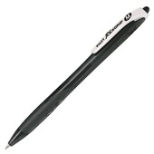 PILOT BEGREEN REXGRIP RETRACTABLE BALLPOINT PEN 10MM BLACK