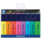 STAEDTLER 364 TEXTSURFER CLASSIC HIGHLIGHTER CHISEL ASSORTED WALLET 8