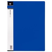 FM INSERT DISPLAY BOOK 40 POCKET A4 BLUE