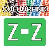 FILECORP COLOURFIND ALPHA LABEL Z 03FCHCFALAP 40 LABELS