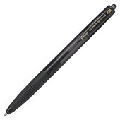 PILOT SUPERGRIPG BALLPOINT PEN RETRACTABLE MEDIUM 10MM BLACK