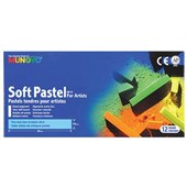 MUNGYO MP SERIES OIL PASTEL SOFT ASSORTED COLOURS BOX 12