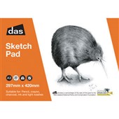 DAS SKETCH PAD KIWI A3 20 LEAF