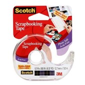 SCOTCH 002 DOUBLE SIDED PHOTO AND DOCUMENT MOUNTING TAPE 127MM X 762M