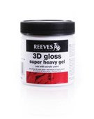 REEVES 3D GLOSS SUPER HEAVY GEL 237ML