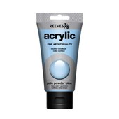 REEVES 365 ACRYLIC PAINT 75ML PALE POWDER BLUE