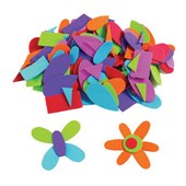 SELFADHESIVE FOAM SHAPES ASSORTED