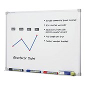 QUARTET PENRITE PREMIUM WHITEBOARD MAGNETIC 1200 X 1200MM