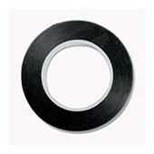 DEFLECTO REMOVABLE ART TAPE VINYL GLOSS W3MM X L8M BLACK